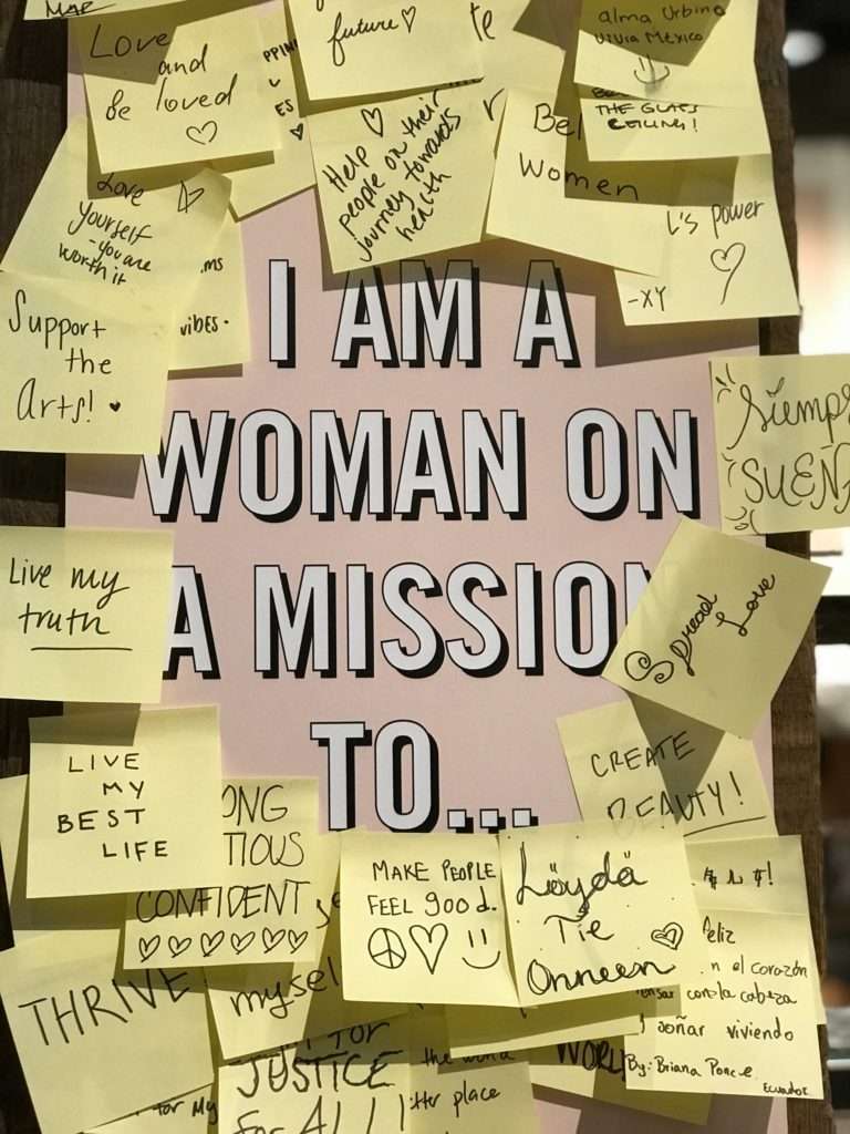 Become a woman on a mission to better themselves